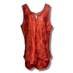 NWT Vtg Lane Bryant Jacquard Daisy Pajama Set